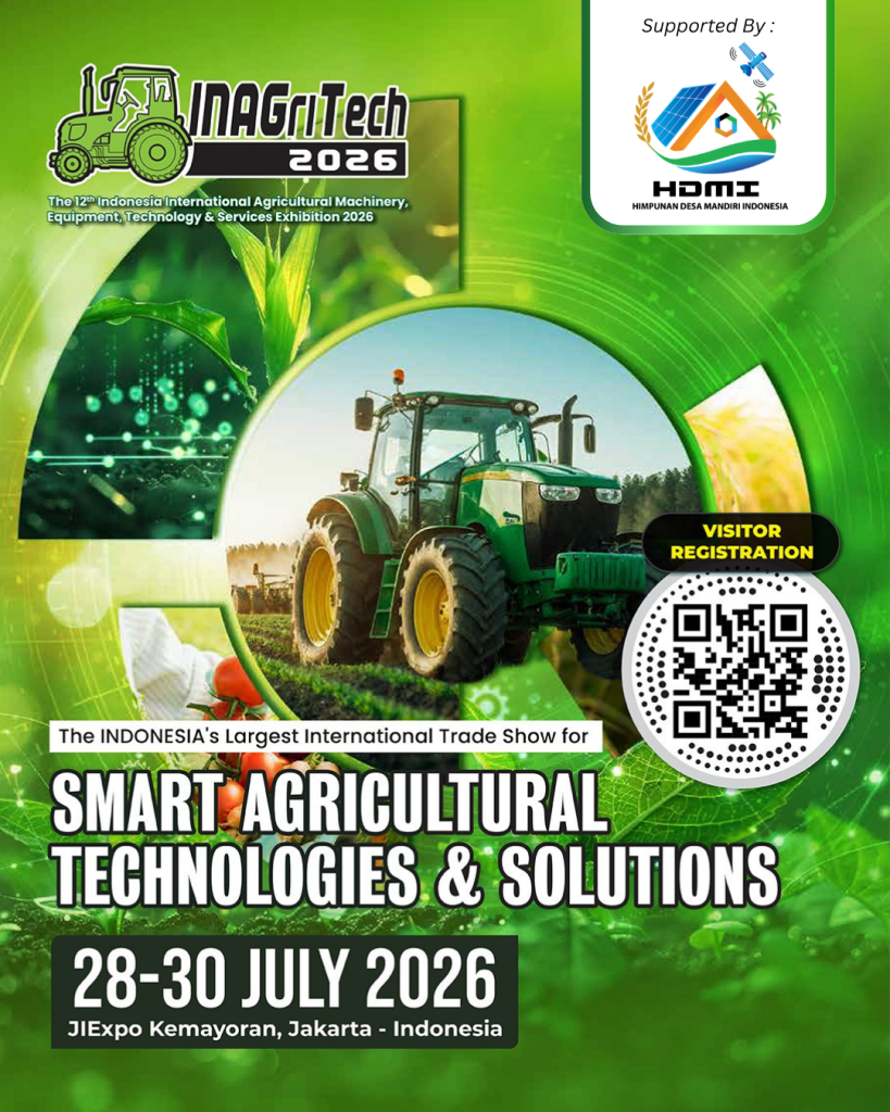 INAGRITECH 2026, pameran teknologi pertanian terbesar di Indonesia, akan diselenggarakan pada 28–30 Juli 2026 di JIExpo Kemayoran, Jakarta. Acara berskala internasional ini akan menghadirkan lebih dari 400 eksibitor dari 25 negara dengan fokus pada solusi dan inovasi mesin pertanian modern. https://agro-chemical.reg-gemindonesia.net/
